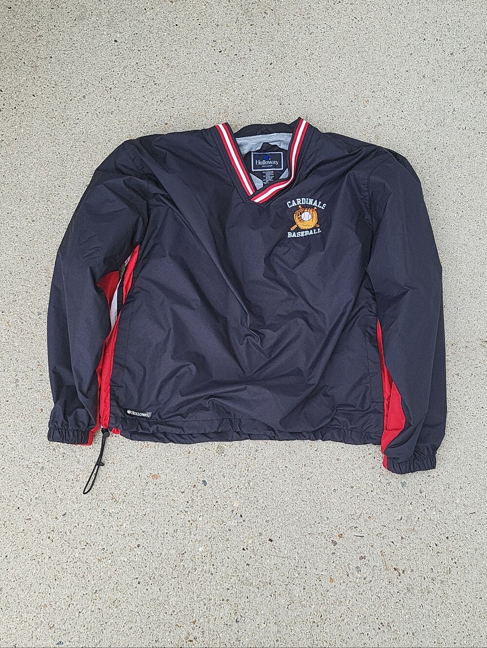 Y2K Vintage Holloway Black and Blue Logo Crew Pullover #y2k #vintage